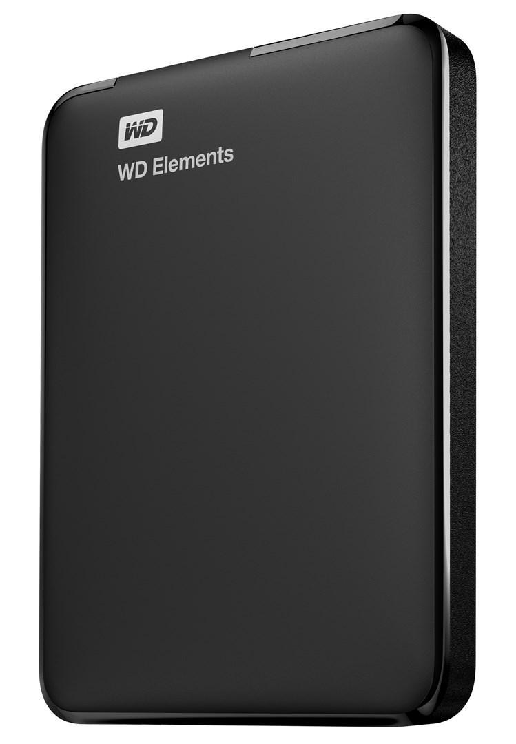 WD Elements Portable ekstern harddisk 1 TB 2,5" sort