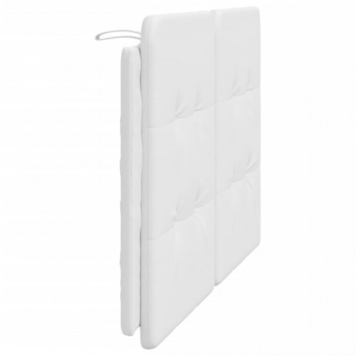 Gavlpude Zadar 137 cm - hvid kunstlæder