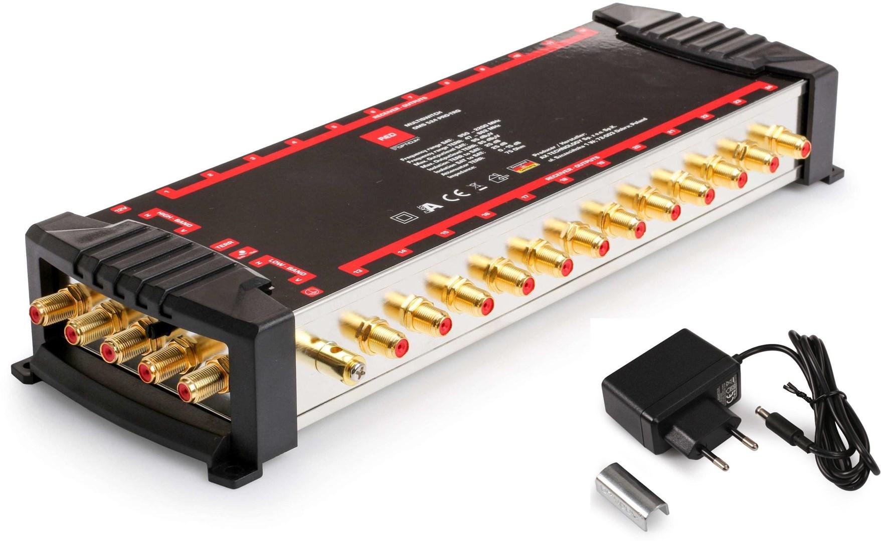 OPTICUM OMS 5/24 PRO-TRQ multiswitch til TV-tilbehør