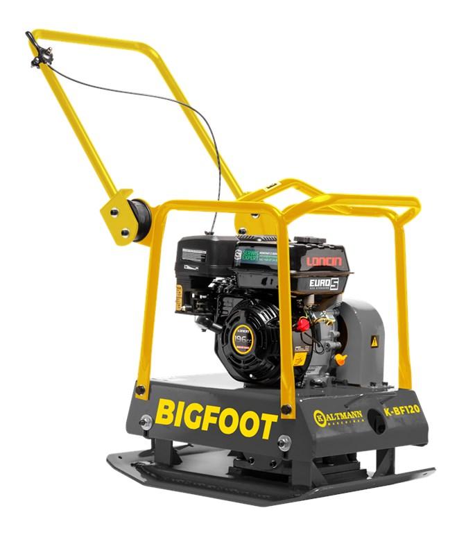 Kaltmann K-BF120 BIGFOOT pladevibrator med måtte