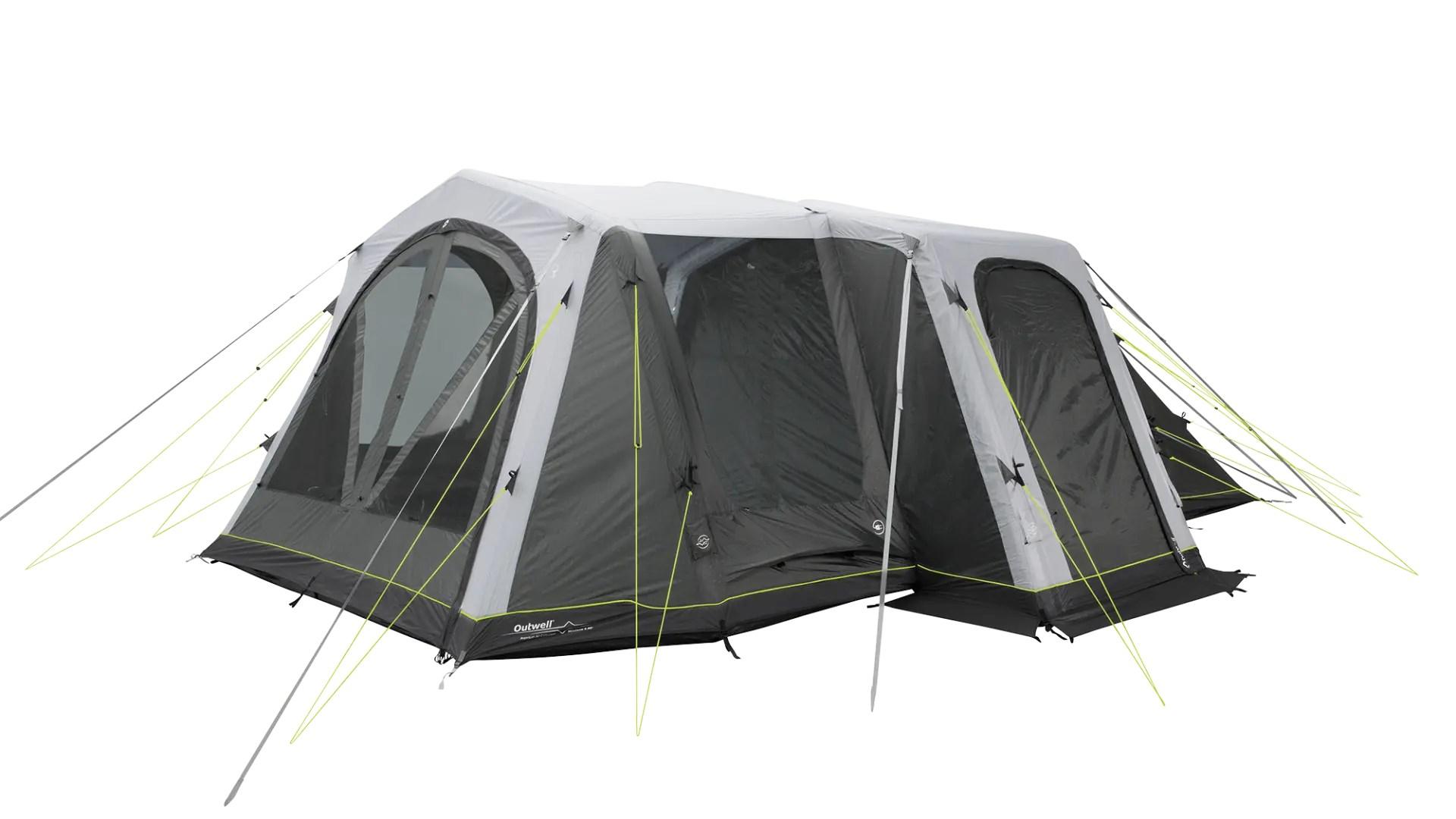Outwell Montana 6 Air tunneltelt til 6 personer - grøn/grå