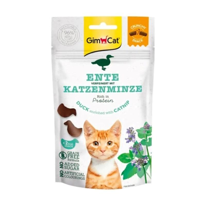 GimCat Crunchy Snacks and med kattemynte kattegodbidder 50 g