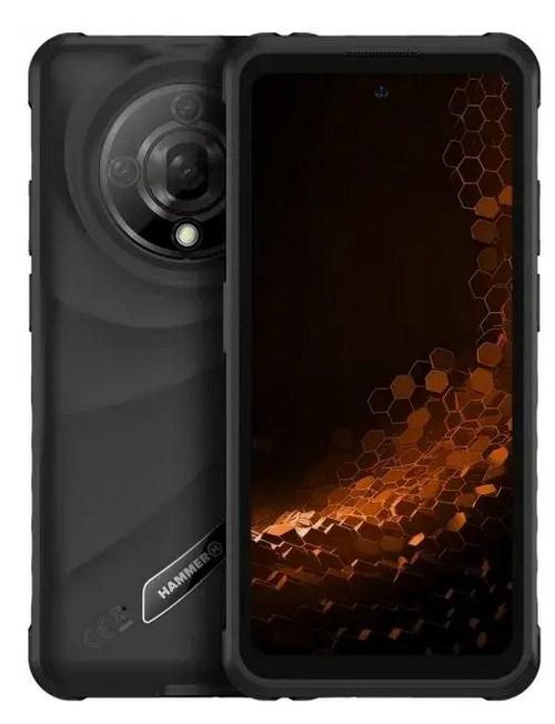 HAMMER Iron 6 6,56" 6/128 GB 4G sort smartphone
