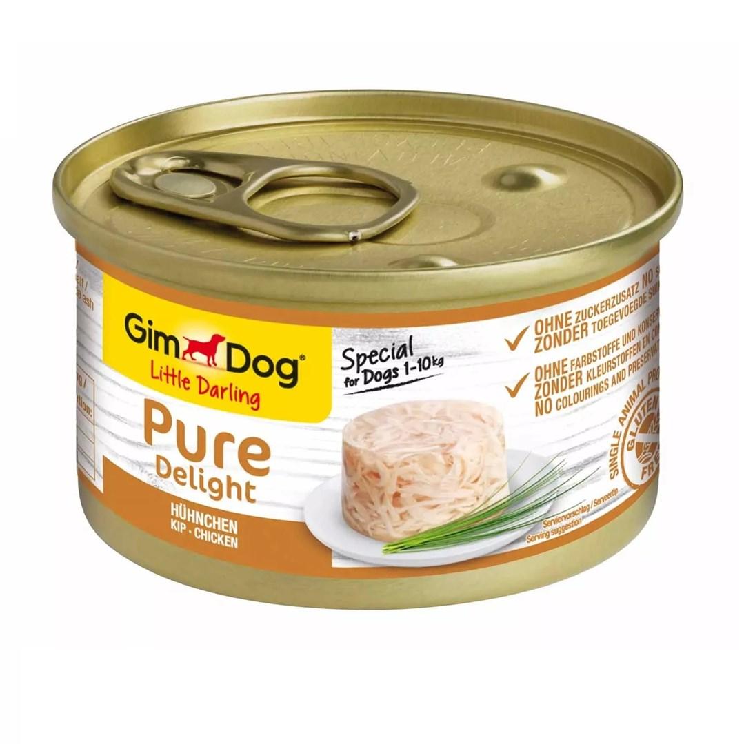 GimDog Little Darling Pure Delight Kylling Mono vådfoder til hund 85 g