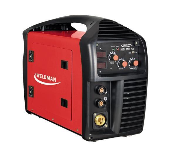 WELDMAN MIDI MIG 220 inverter svejseapparat 220 A