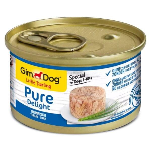 GimDog Little Darling Pure Delight Tun monoprotein vådfoder til hund 85 g