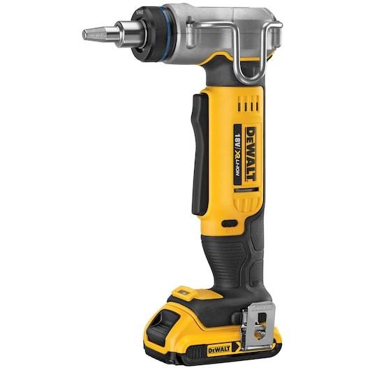 DeWALT DCE400D2-QW 18 V batteridrevet rørudvider billede