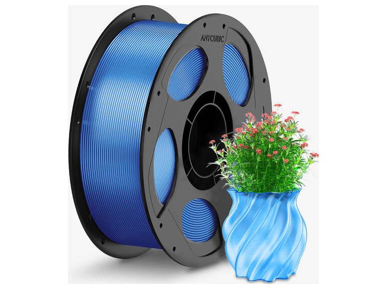 Anycubic PETG Filament 1.75mm 1kg Transparent Blå AHPECL-102
