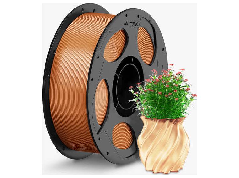 Anycubic PETG Filament 1.75mm 1kg Transparent Brun AHPETW-102