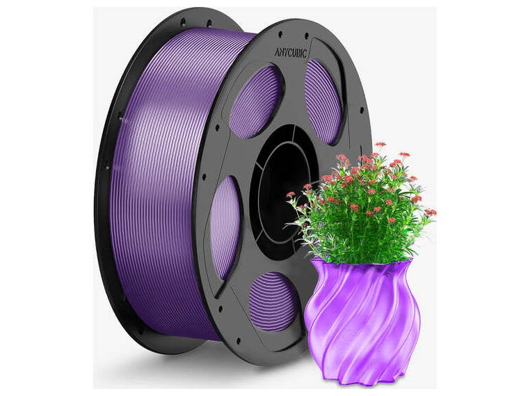 Filament Anycubic PETG Transparent Transparentes Lila 175mm 1kg