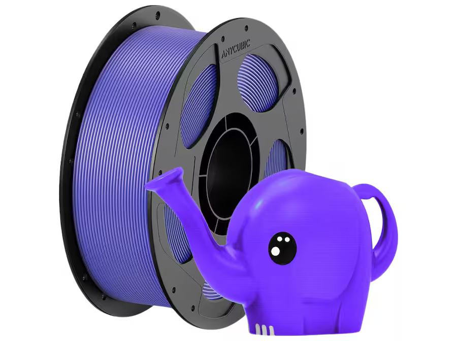 Anycubic PETG filament 1,75 mm 1 kg lilla billede