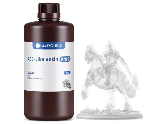Anycubic ABS-lignende Resin Pro 2 1 kg transparent UV-resin billede