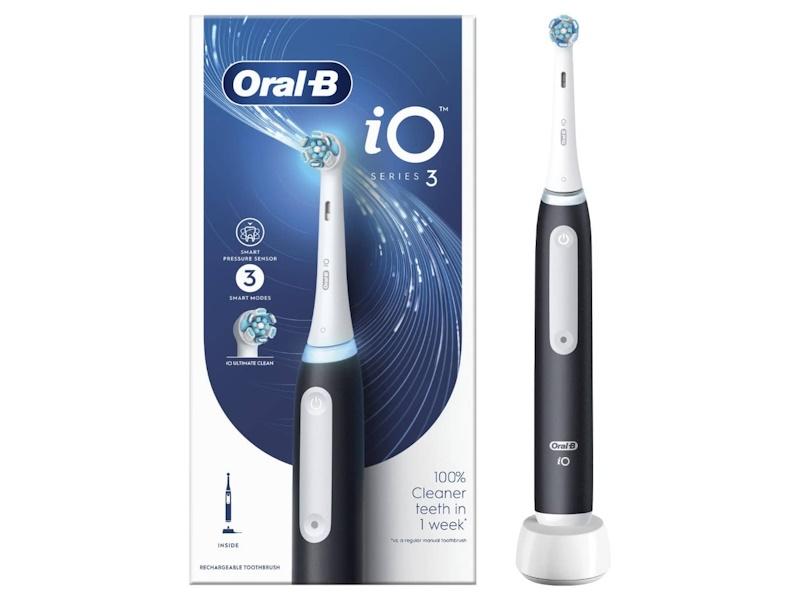 Oral-B iO Series 3 elektrisk tandbørste - mat sort billede