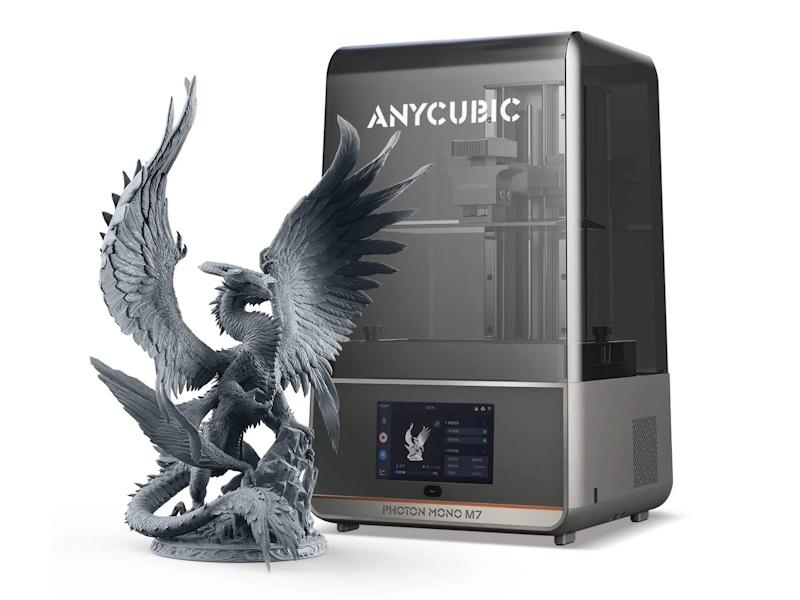 Anycubic Photon Mono M7 harpiks 3D-printer sort billede