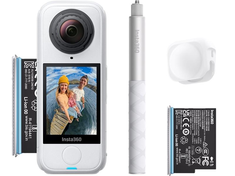 Insta360 X4 Air Starter Bundle actionkamera 8K hvid