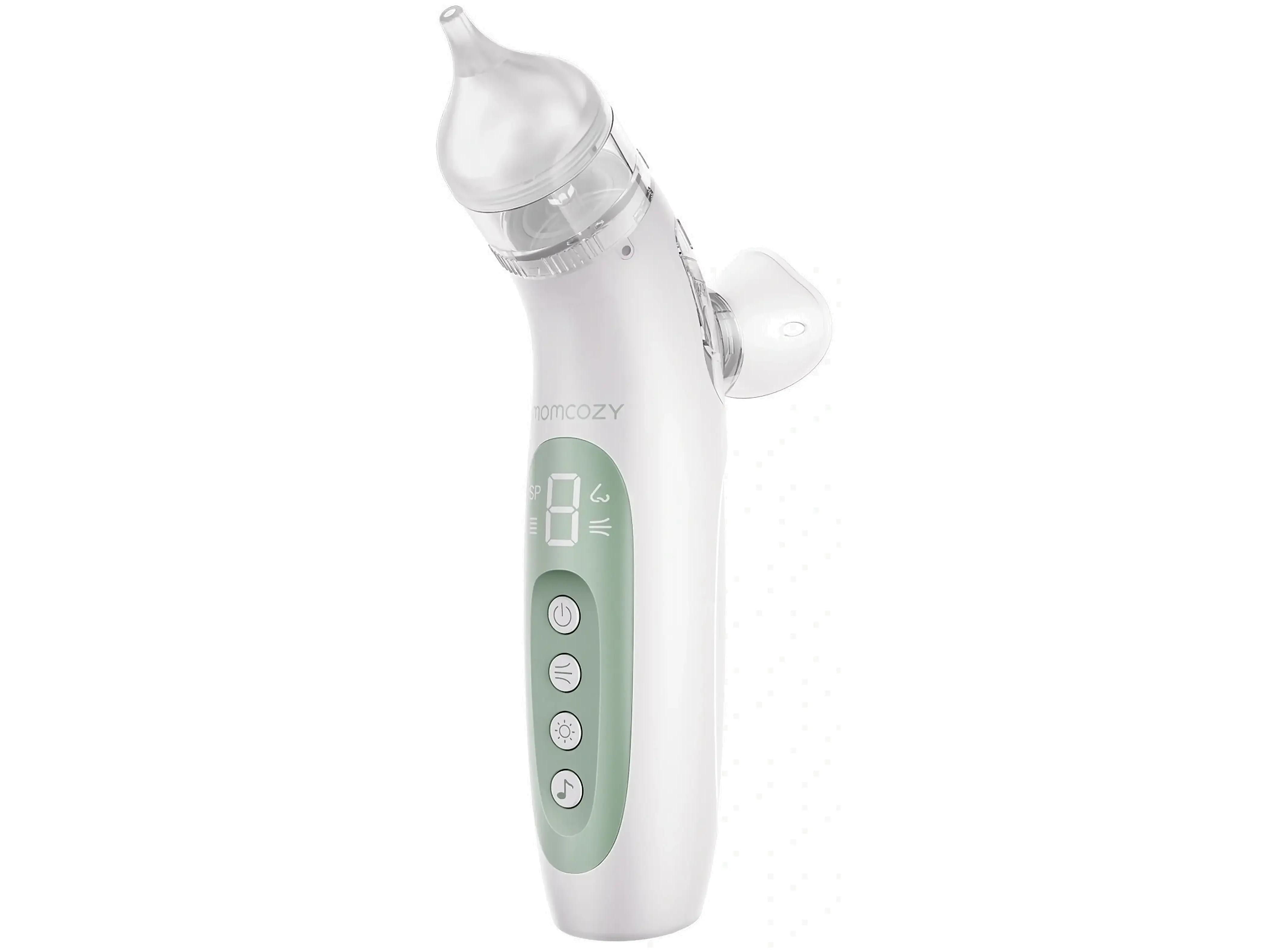 Momcozy BreezyClear 2-i-1 Spray & Sug elektrisk næsesuger billede