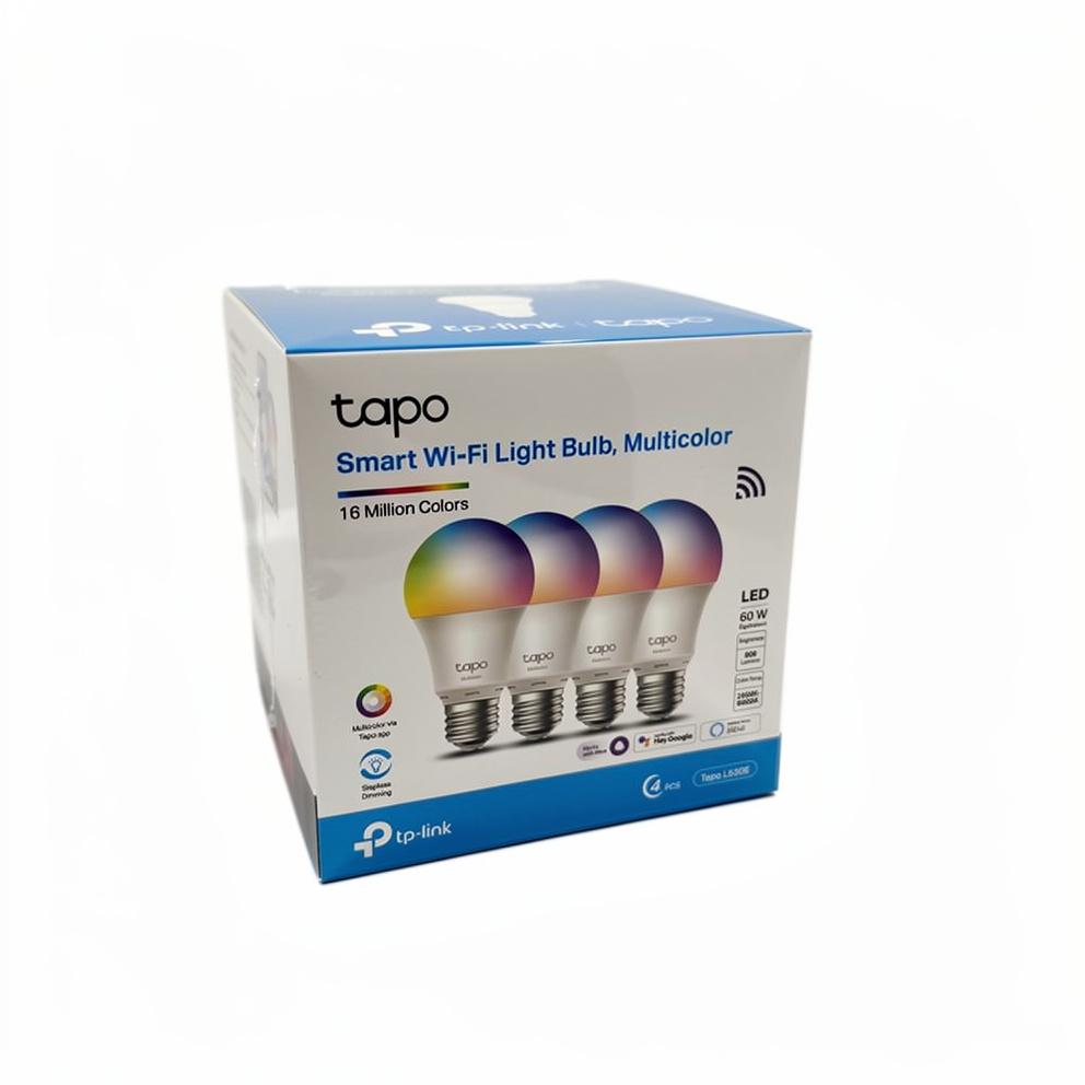 TP-Link Tapo L530E smart LED-pære E27 8,7 W multicolor 4-pak billede