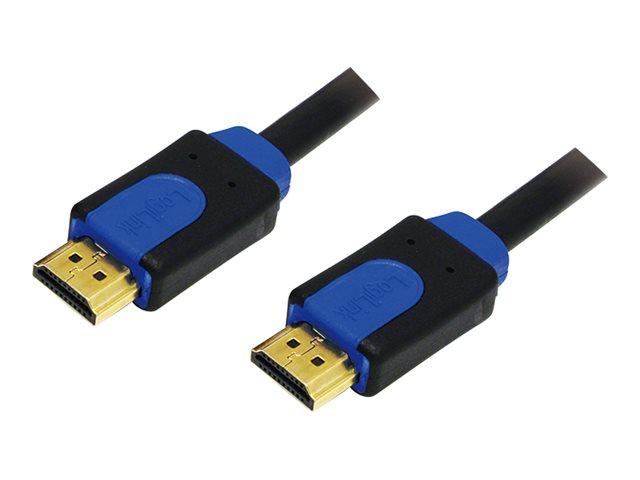 LogiLink HDMI-kabel med Ethernet 3 m billede