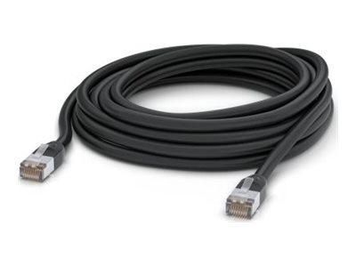 Ubiquiti CAT 5e STP patchkabel - 8 m - sort (udendørs) billede
