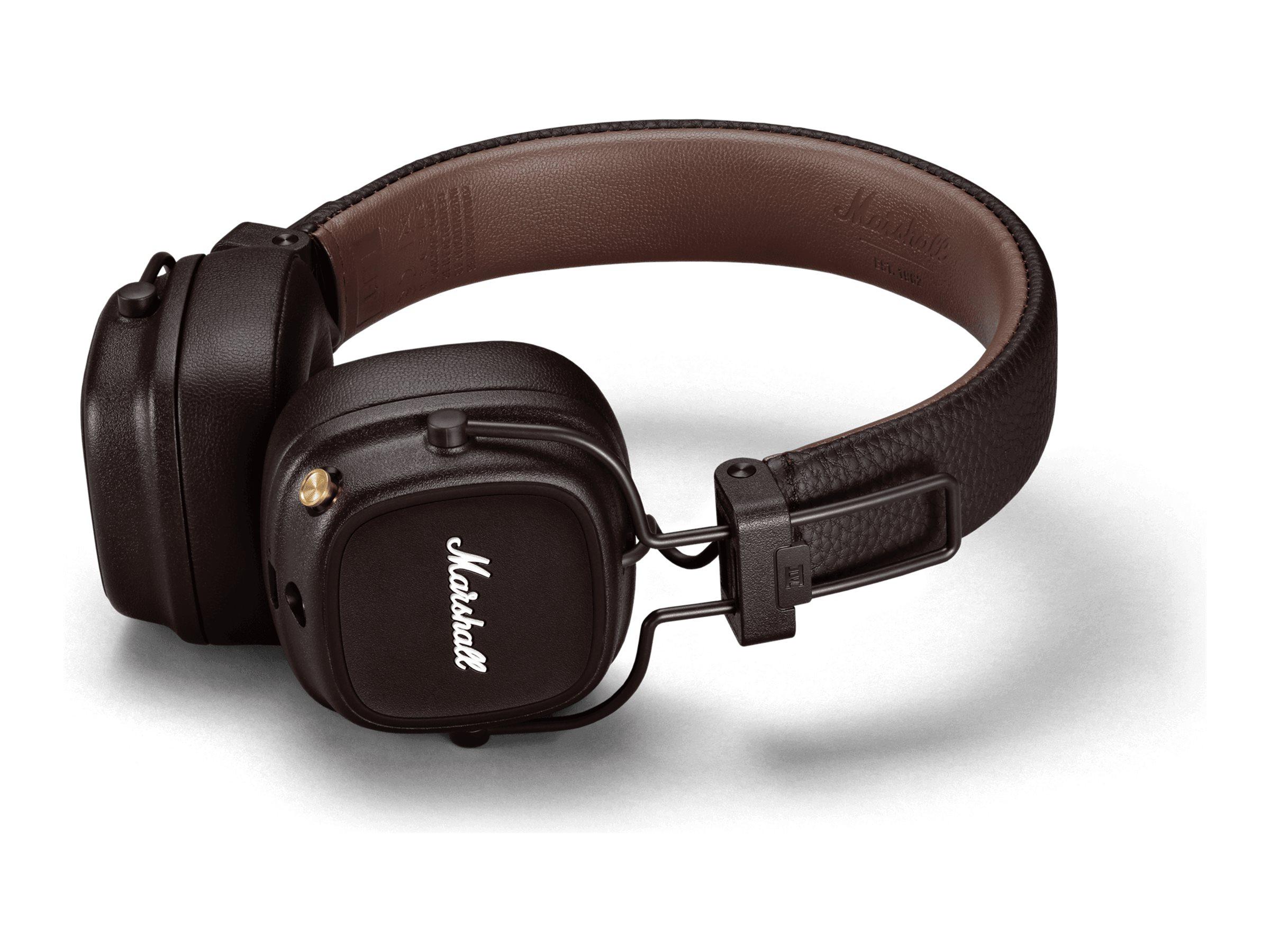 Marshall Major IV trådløse on-ear hovedtelefoner - brun