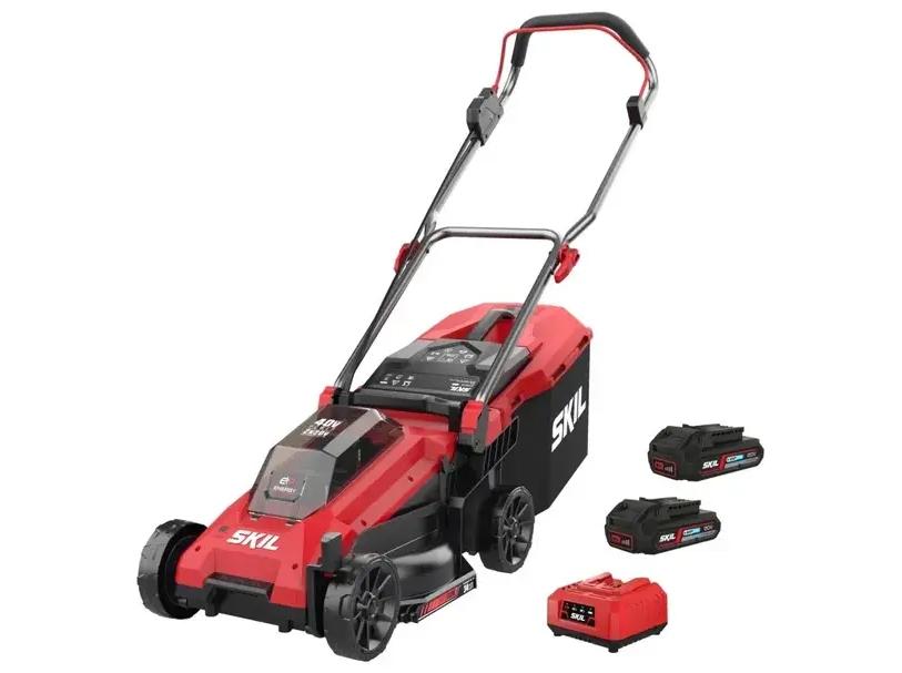 Skil GM1E0130BA græsslåmaskine - ledningfri 2x20 V, 34 cm