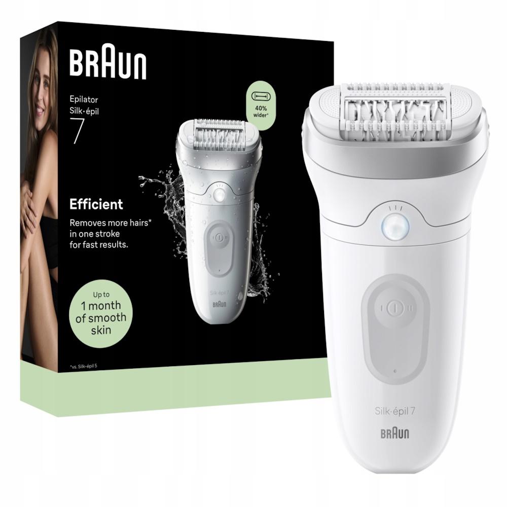 Braun Silkepil 7 Wet & Dry 7000 Silver Epilator