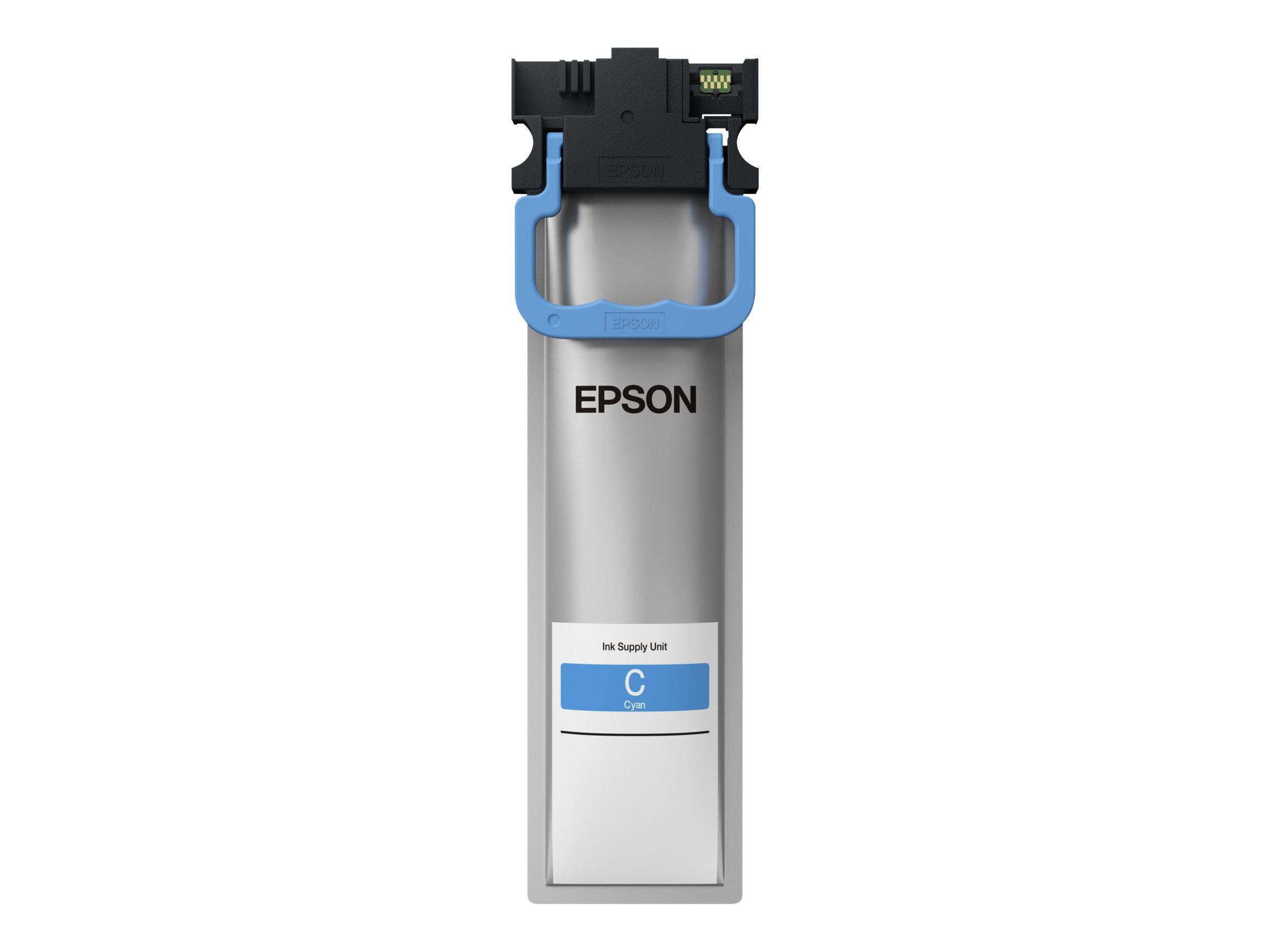 Epson cyan blækpatron XL - op til 5.000 sider (WorkForce Pro WF-C5390DW/WF-C5890DWF)