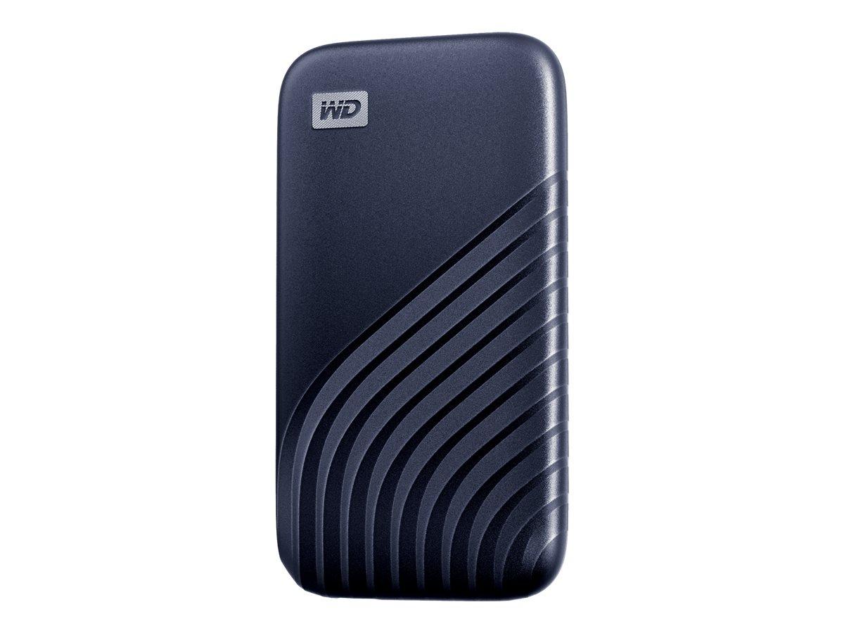 Western Digital My Passport SSD 2 TB - USB 3.2 Gen 2 (USB-C), midnatsblå