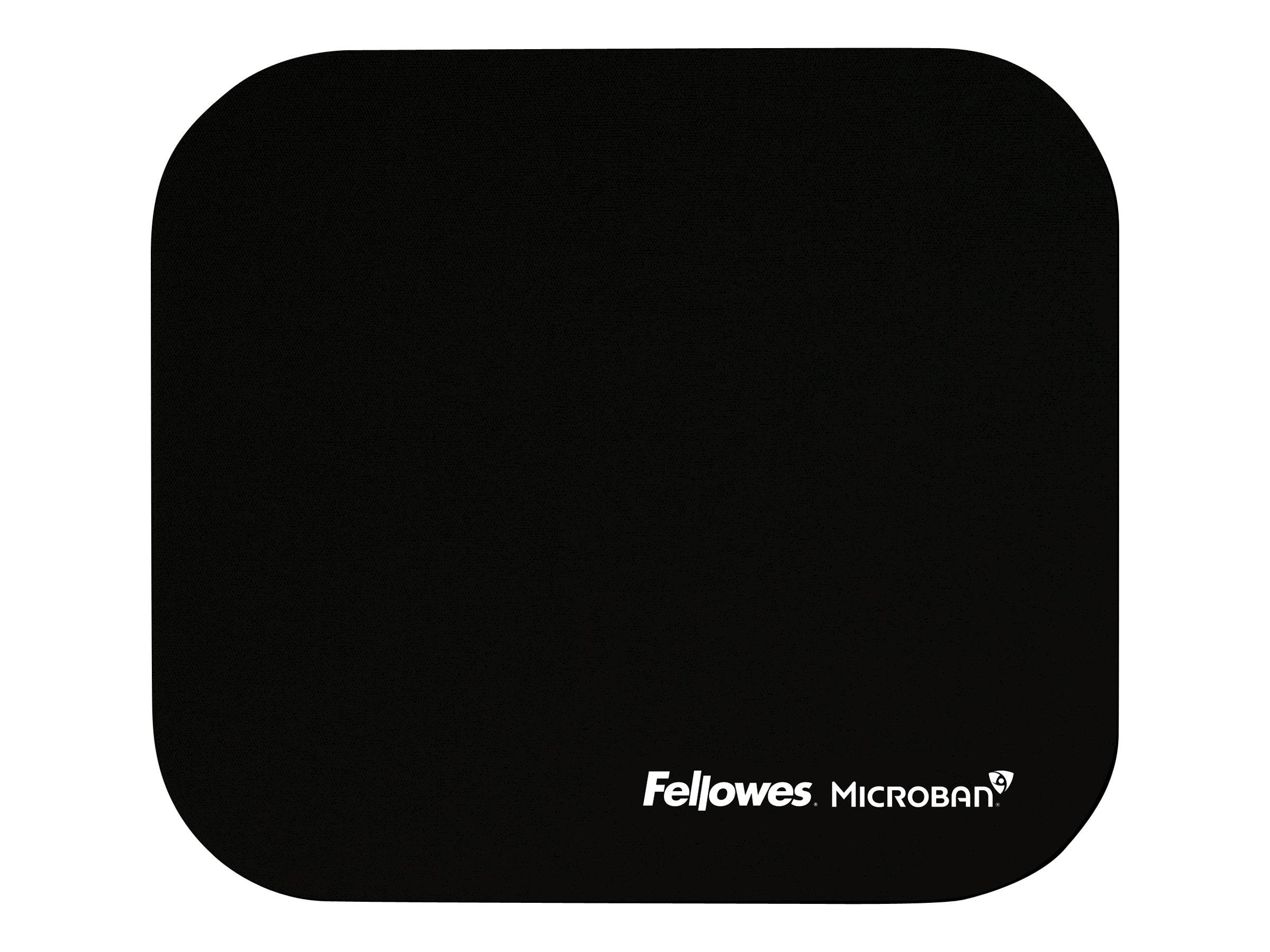 Fellowes musemåtte med Microban - sort, 22,9 × 20,3 cm billede