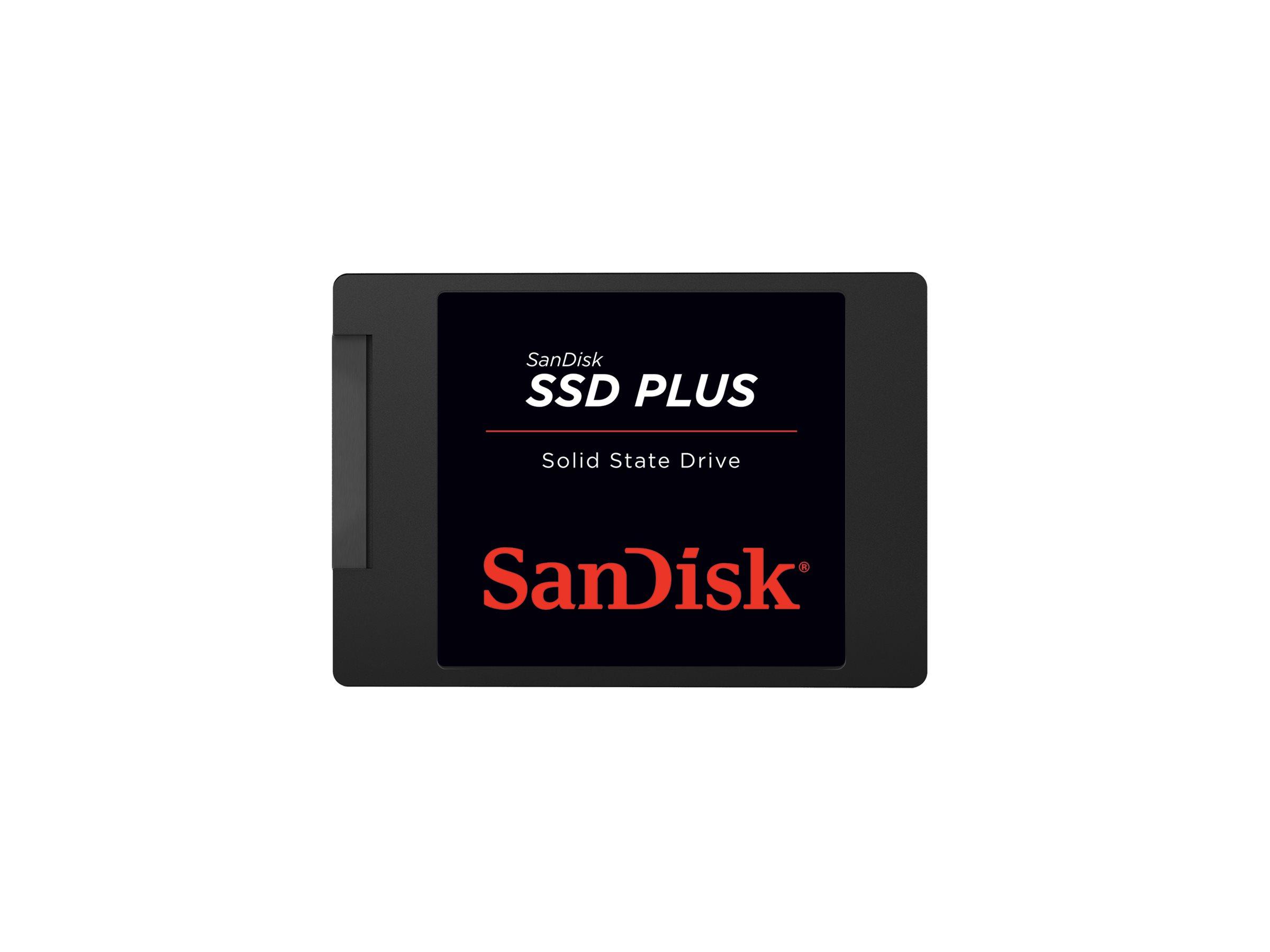 SanDisk Plus - SSD - 250 GB - intern - 2.5 - SATA 6Gb/s
