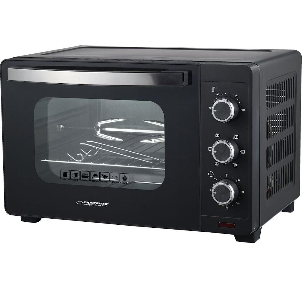Esperanza EKO006N elektrisk miniovn 25 l - 1.600 W - sort