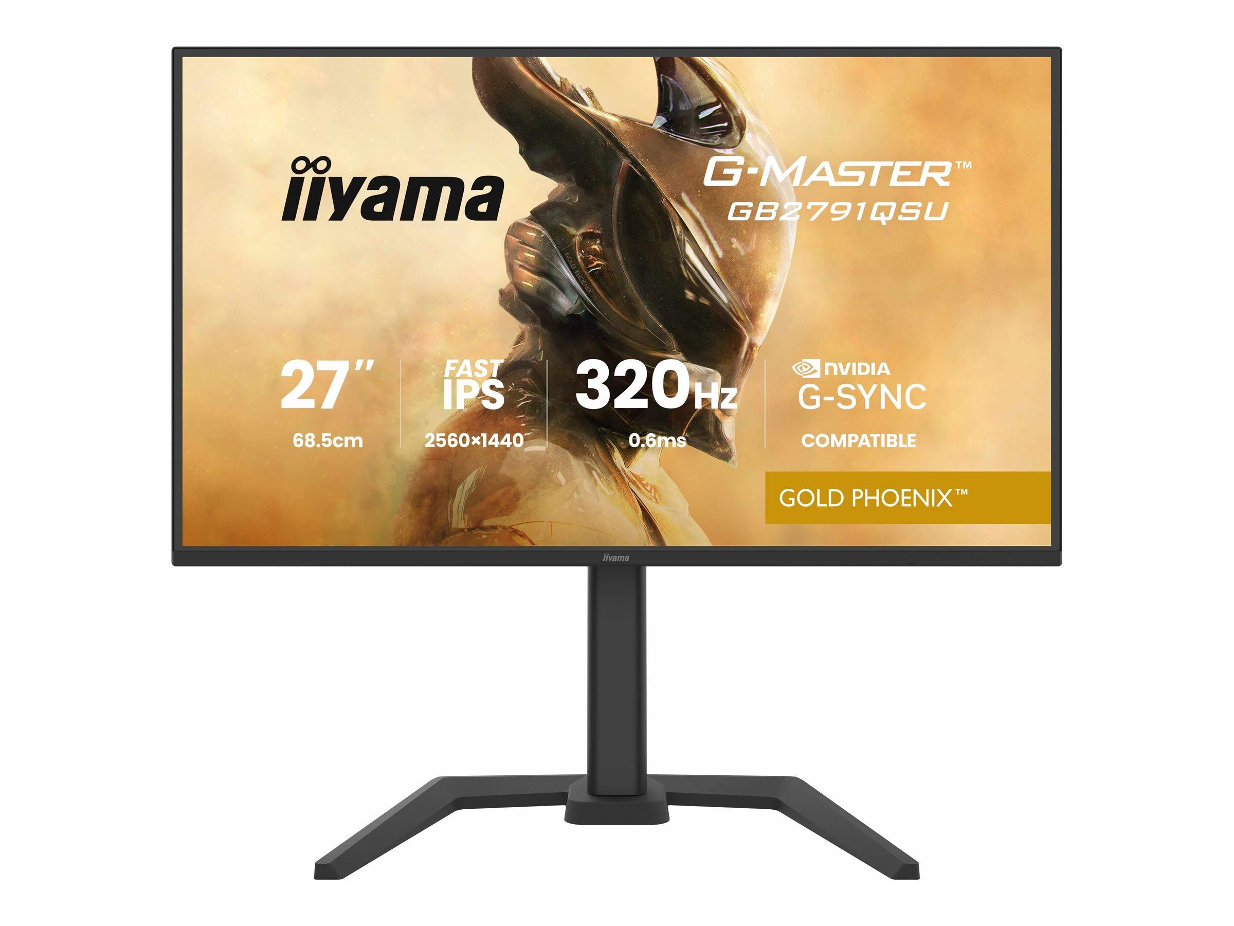 iiyama G-Master Gold Phoenix 27" gaming-skærm - WQHD 320 Hz Fast IPS billede