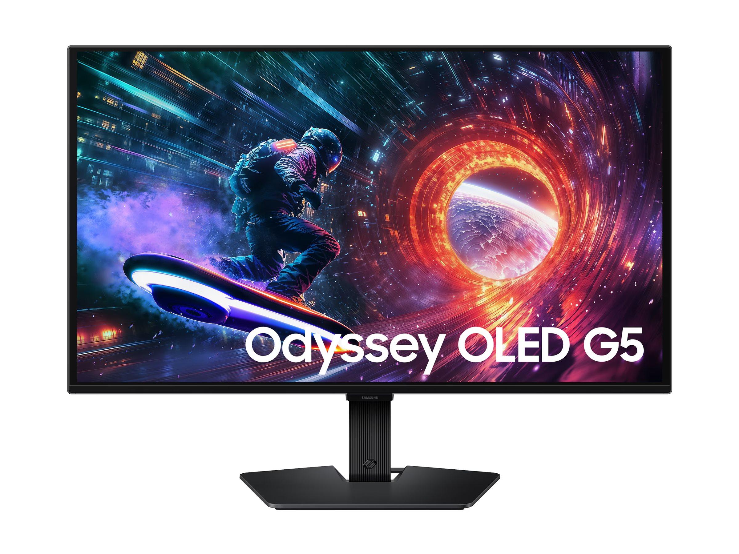 Samsung Odyssey OLED G5 27" gaming-skærm - QHD 180 Hz billede