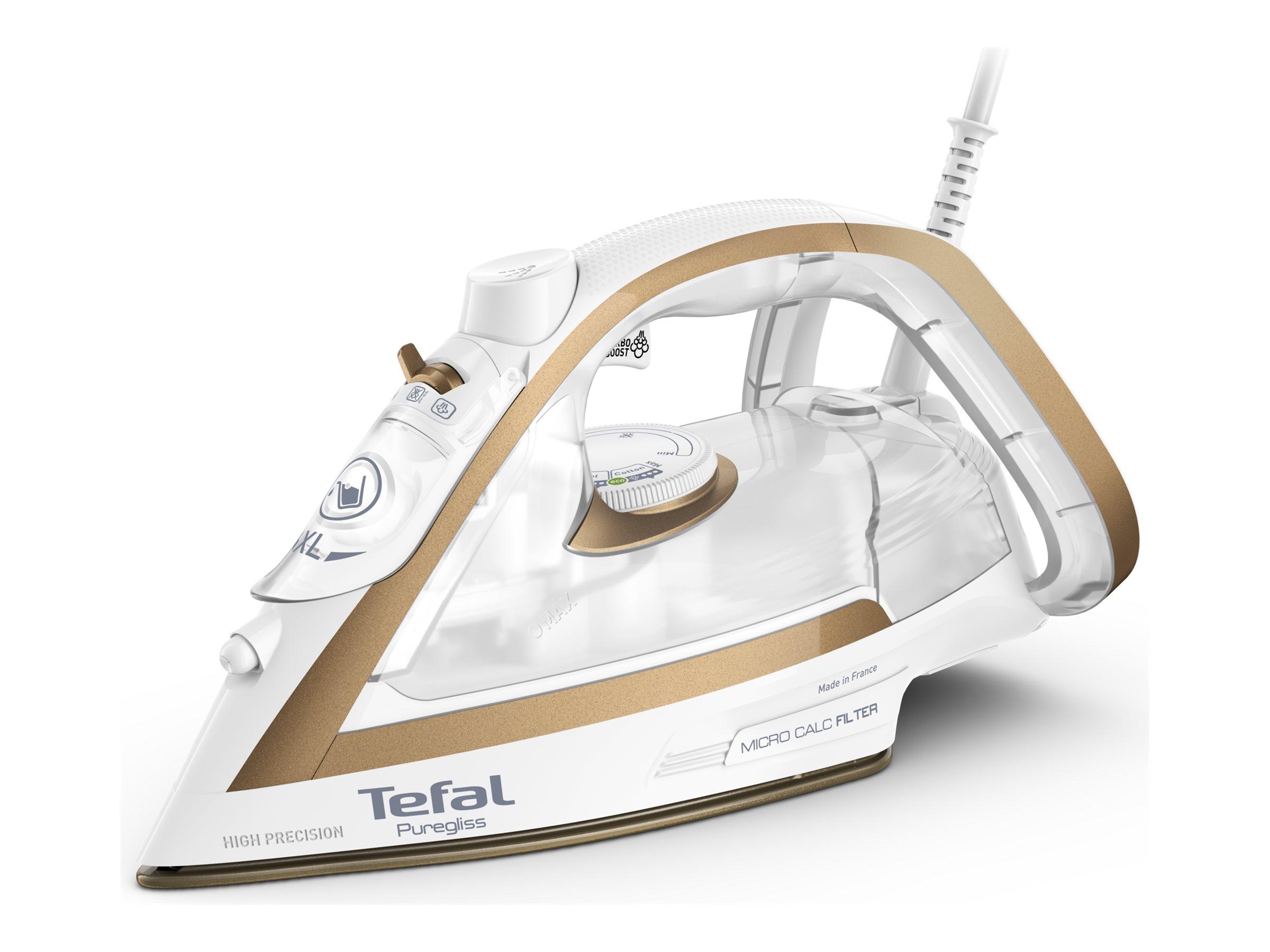 Tefal Puregliss FV8042E0 dampstrygejern 2.900 W - hvid/kobber