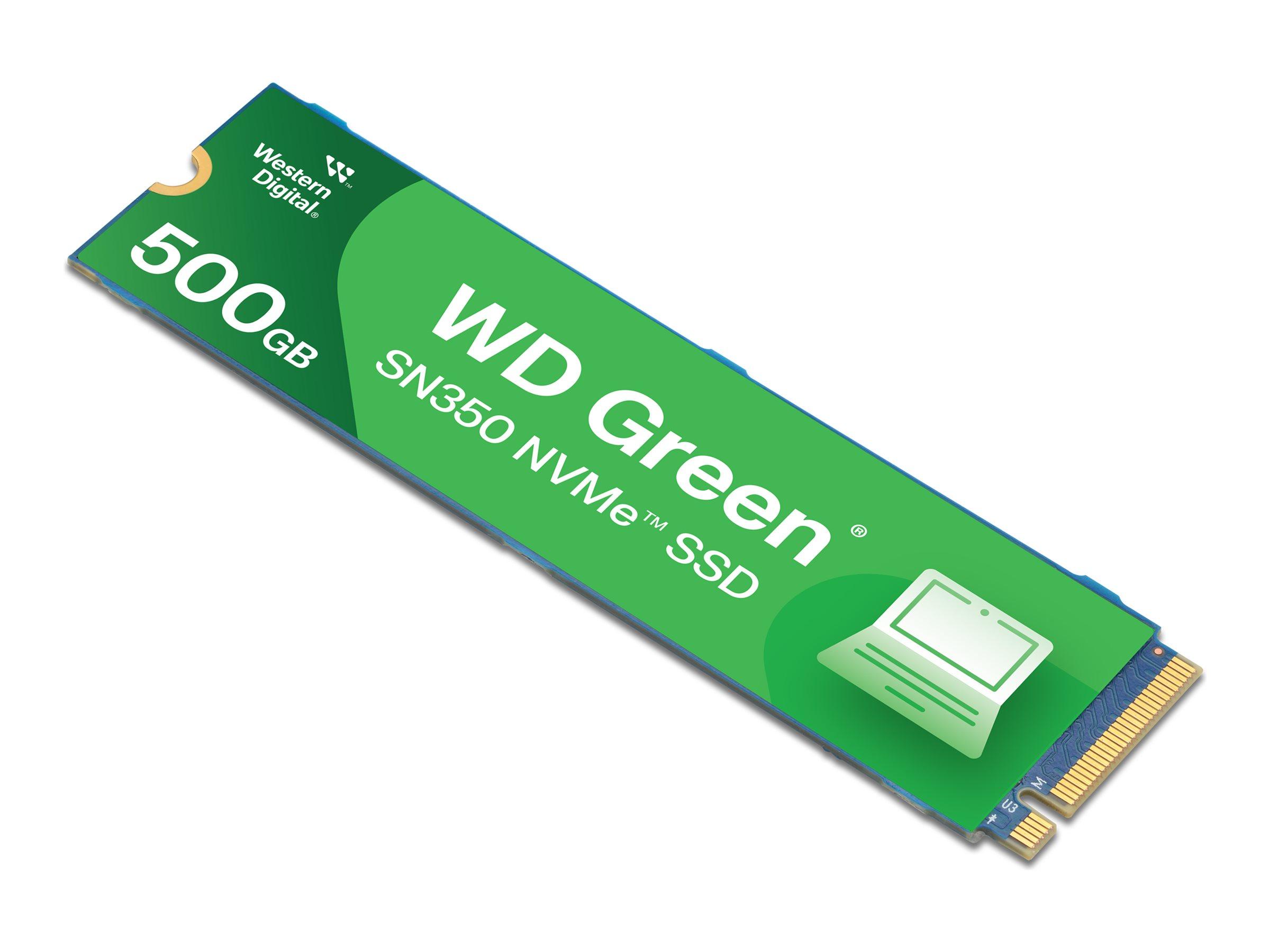 Western Digital WD Green SN350 500 GB M.2 NVMe PCIe 3.0 x4 SSD billede