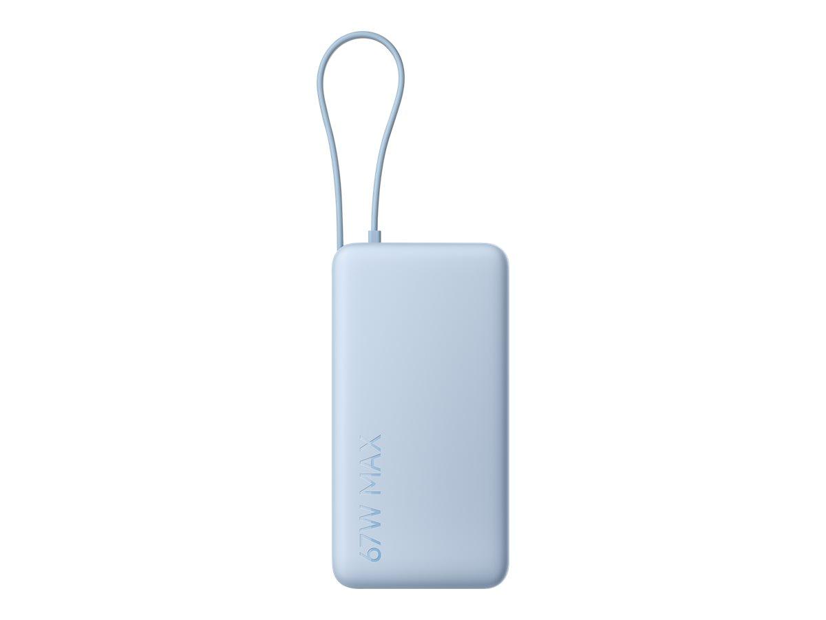 Xiaomi PB2067 powerbank 20.000 mAh 67 W - blå billede