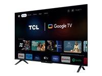 TCL 50T69C 50" QLED 4K UHD Google TV - børstet metal
