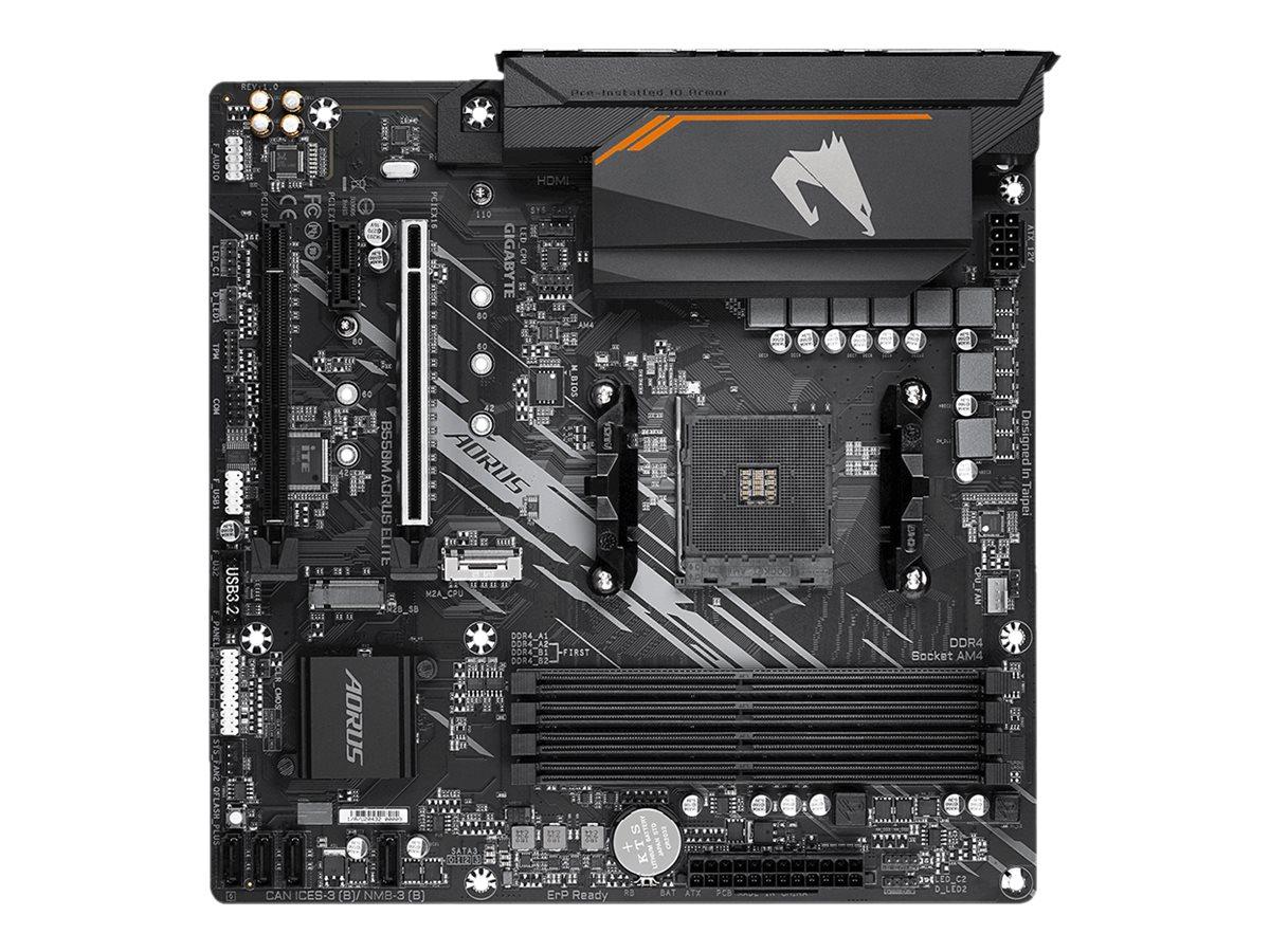 Bundkort Gigabyte B550M AORUS ELITE micro-ATX AM4