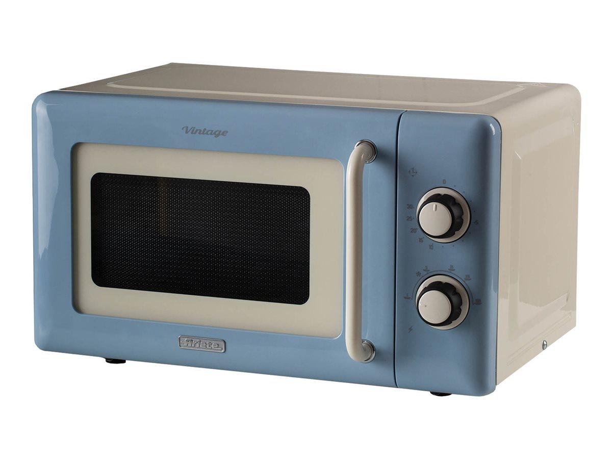 Mikrobølgeovn Ariete Vintage fritstående 800 W 20 l - blå billede