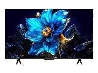 TCL 55P7K - 55 Diagonal klasse (54.5 til at se) - P7K Series LED-bagbelyst LCD TV - QLED - Smart TV - Google TV - 4K UHD (2160p) 3840 x 2160 - HDR - Quantum Dot, Direct LED - børstet metal