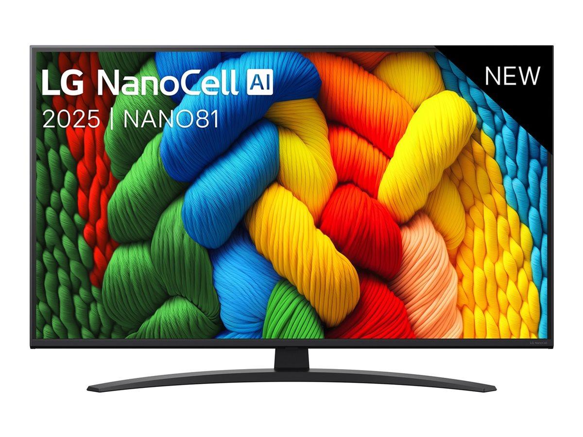 4K UHD TV LG 43NANO81A6A 43" NanoCell Smart TV (2025) billede