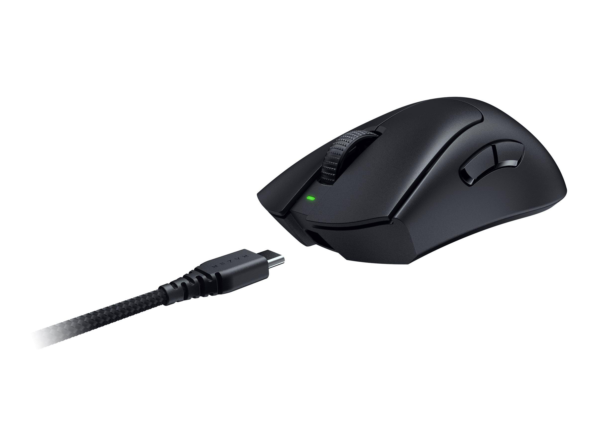 Gaming mus Razer DeathAdder V3 Pro optisk trådløs - sort