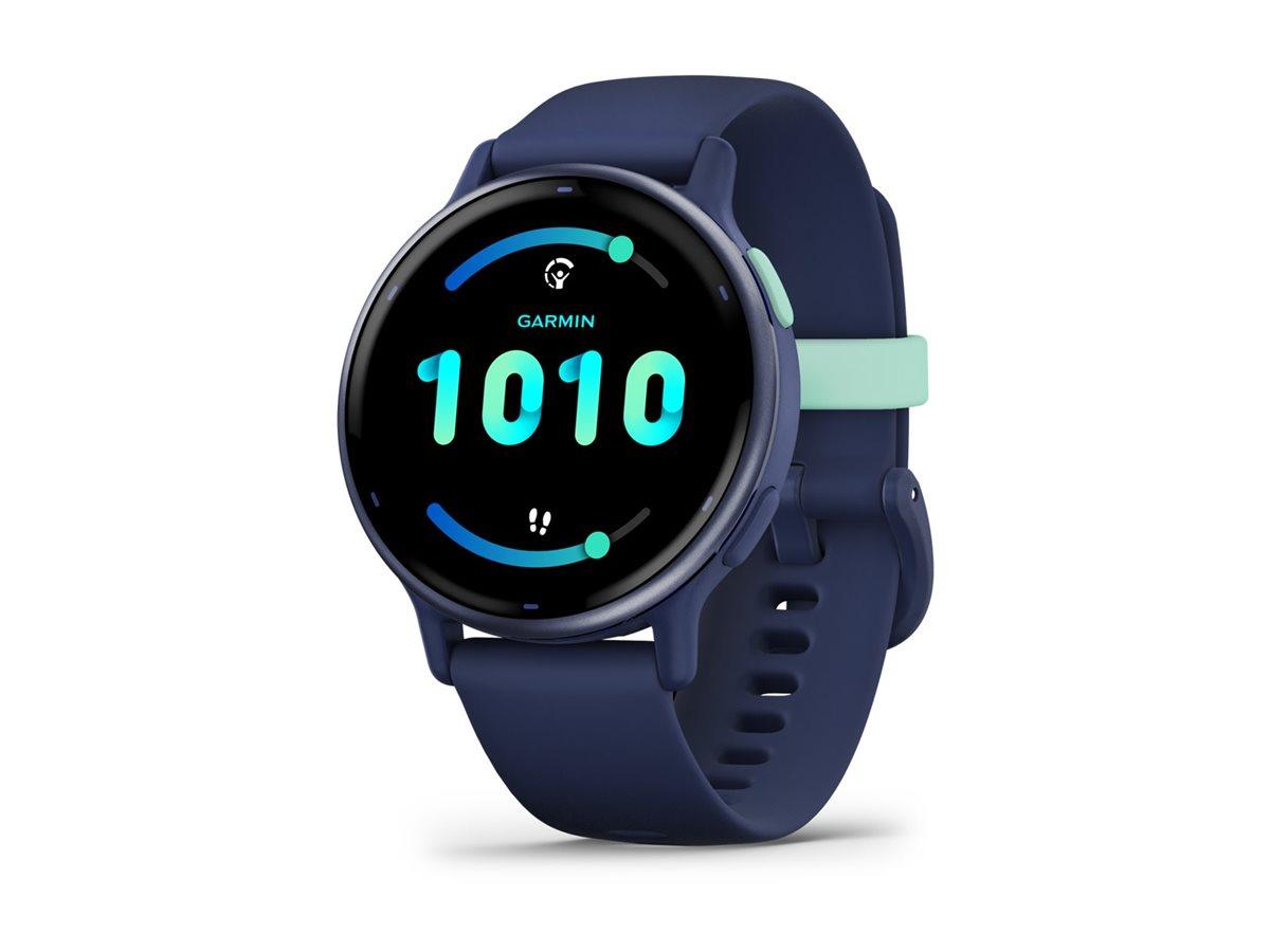 Smartwatch Garmin vívoactive 5 42 mm - marineblå silikonerem