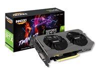Inno3D Geforce RTX 3050 V2 Twin X2 6GB GDDR6 Grafikkort - GEEKD.dk