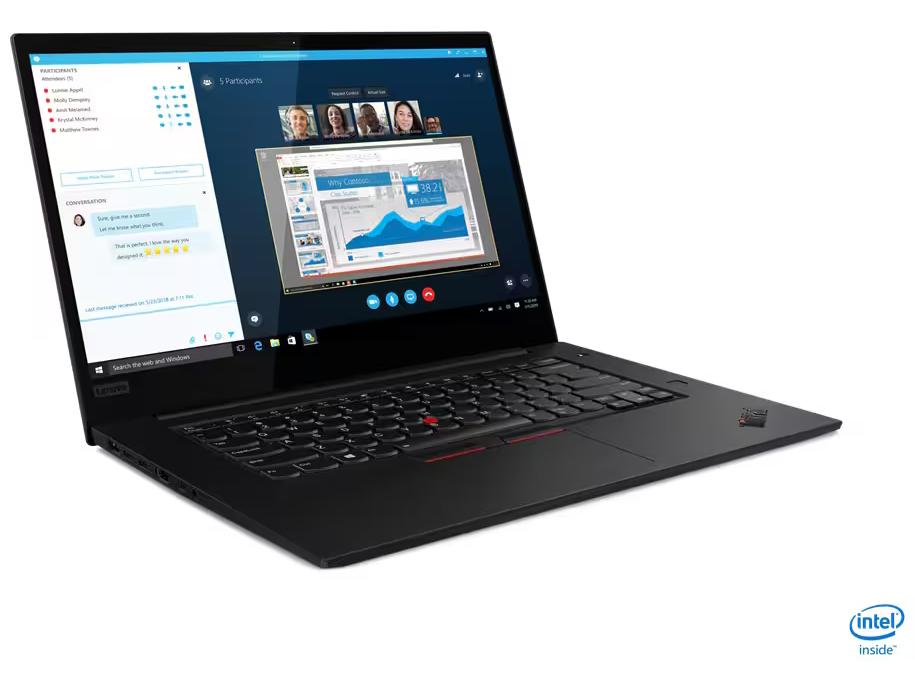 Bærbar Lenovo ThinkPad X1 Extreme Gen 2 15,6" i7-9850H UHD GTX 1650 32GB 512GB - (RENOVERET) billede