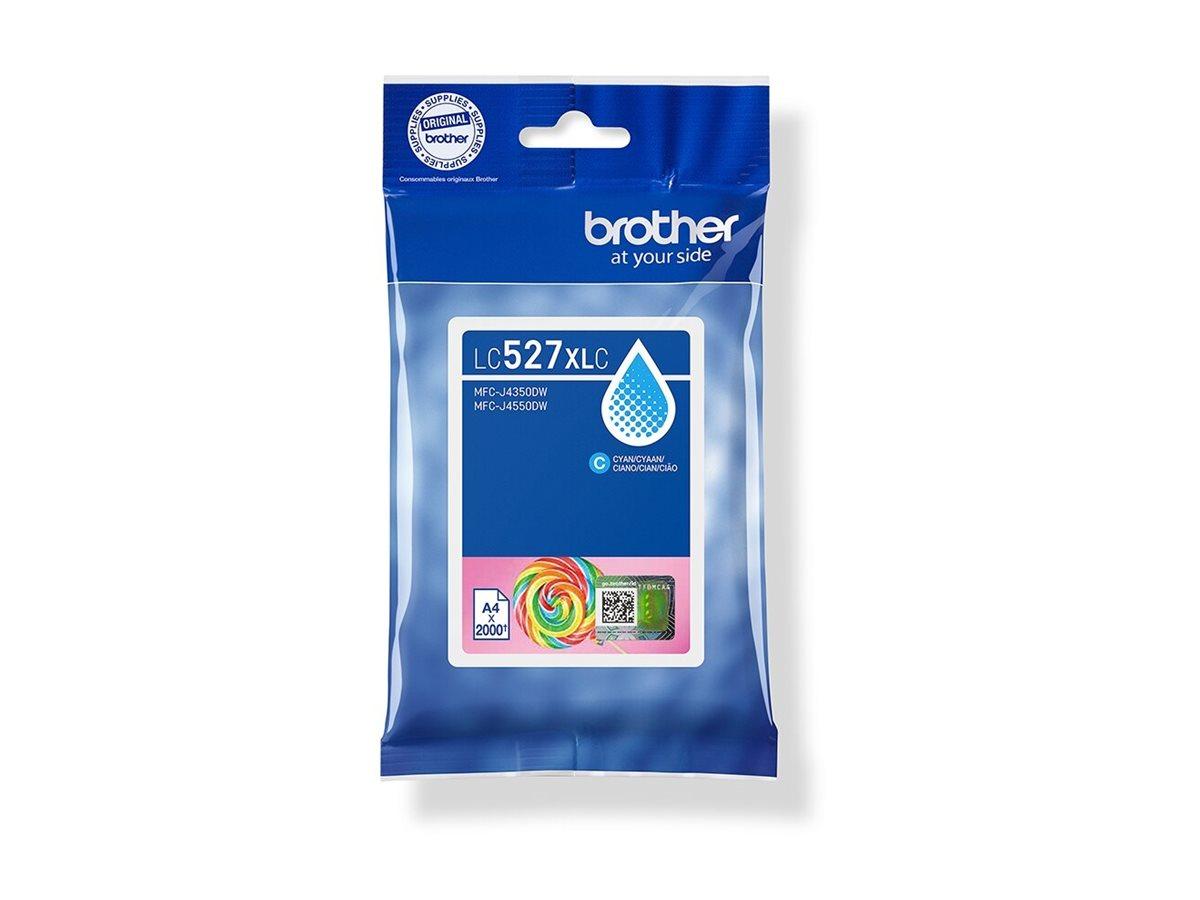 Blækpatron cyan Brother LC527XLC - høj kapacitet (XL) billede