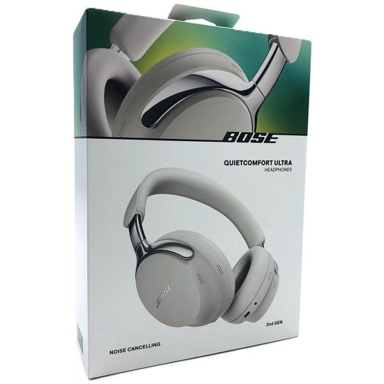 Hovedtelefoner med støjreduktion - Bose QuietComfort Ultra 2nd Gen, trådløse, hvid