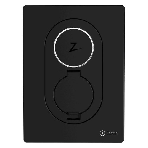 Ladeboks til elbil Zaptec Go 22 kW 1/3-faset - Sort