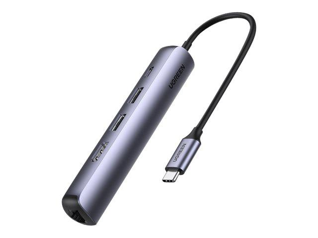 USB-C dockingstation Ugreen med HDMI og Gigabit Ethernet