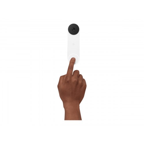 Videodørklokke Google Nest - trådløs, sne (hvid)